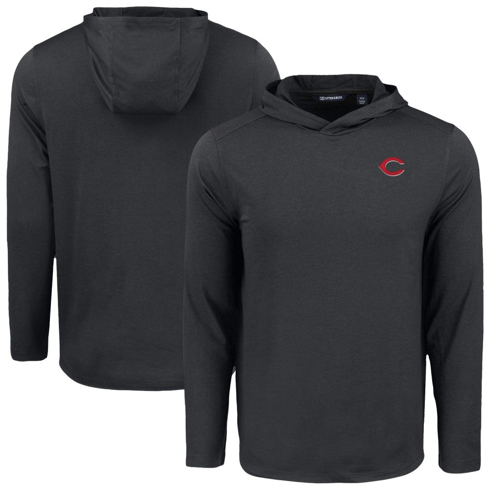 Cincinnati Reds Cutter & Buck Coastline Epic Comfort Recycled Eco Hoodie Long Sleeve T-Shirt Near Me