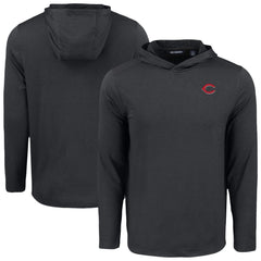 Cincinnati Reds Cutter & Buck Coastline Epic Comfort Recycled Eco Hoodie Long Sleeve T-Shirt Near Me