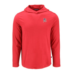 Detroit Tigers Cutter & Buck Coastline Epic Comfort Recycled Eco Hoodie Long Sleeve T-Shirt Outlet