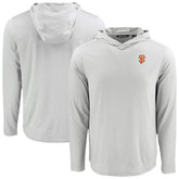 San Francisco Giants Cutter & Buck Coastline Epic Comfort Recycled Eco Hoodie Long Sleeve T-Shirt Outlet