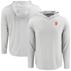 San Francisco Giants Cutter & Buck Coastline Epic Comfort Recycled Eco Hoodie Long Sleeve T-Shirt Outlet