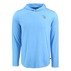 Tampa Bay Rays Cutter & Buck Coastline Epic Comfort Recycled Eco Hoodie Long Sleeve T-Shirt Online