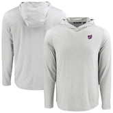Washington Nationals Cutter & Buck Coastline Epic Comfort Recycled Eco Hoodie Long Sleeve T-Shirt Outlet