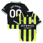 Puma - Manchester City Youth 2024/25 Away Replica Custom Jersey - Navy