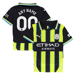 Puma - Manchester City Youth 2024/25 Away Replica Custom Jersey - Navy