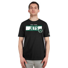 New York Jets New Era 3rd Down High Density Print T-Shirt - Black - NFL