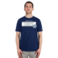 Indianapolis Colts New Era 3rd Down High Density Print T-Shirt - Navy - NFL