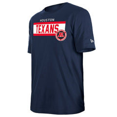 Houston Texans New Era 3rd Down High Density Print T-Shirt - Navy - NFL