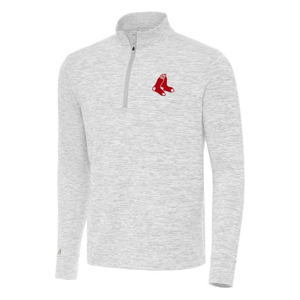 Boston Red Sox Antigua Cause Quarter-Zip Top Outlet