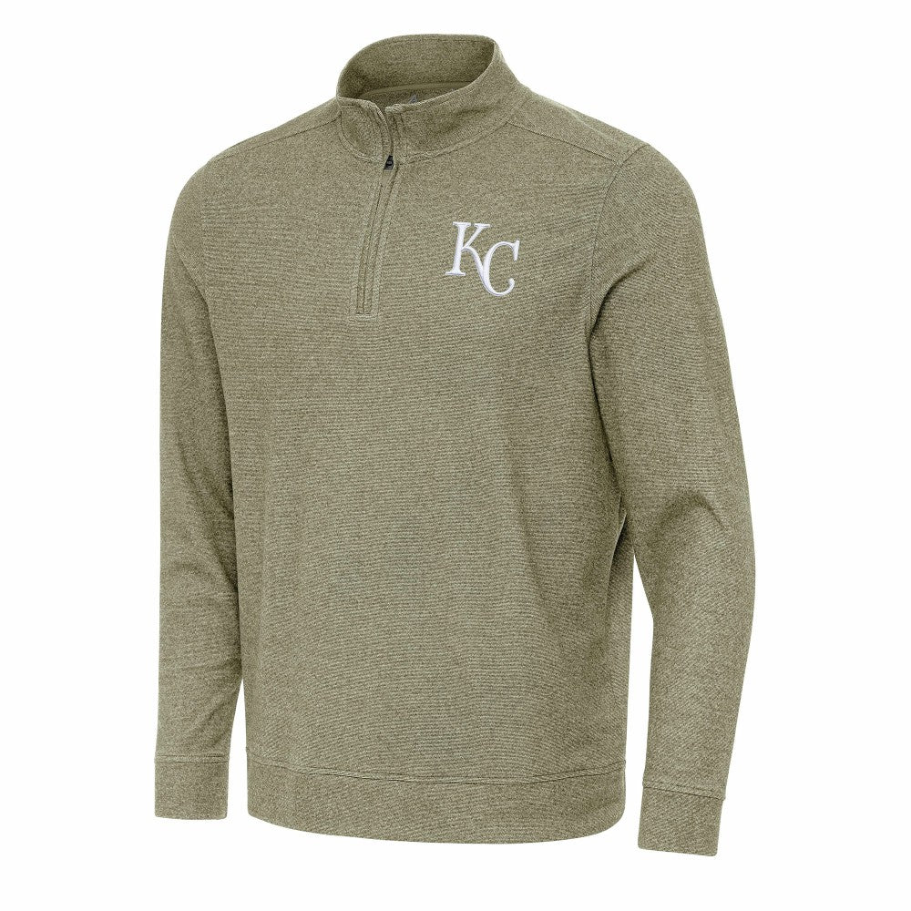 Kansas City Royals Antigua Subtle Quarter-Zip Sweatshirt Sale