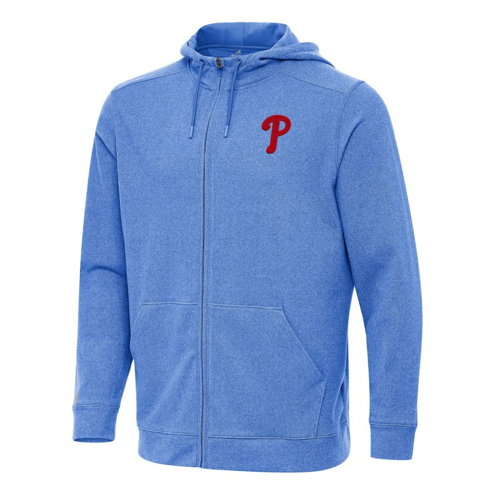 Philadelphia Phillies Antigua Effortless Full-Zip Hooded Jacket Online