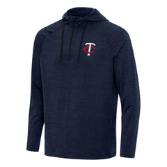 Minnesota Twins Antigua Spikes Quarter-Zip Pullover Hoodie Outlet