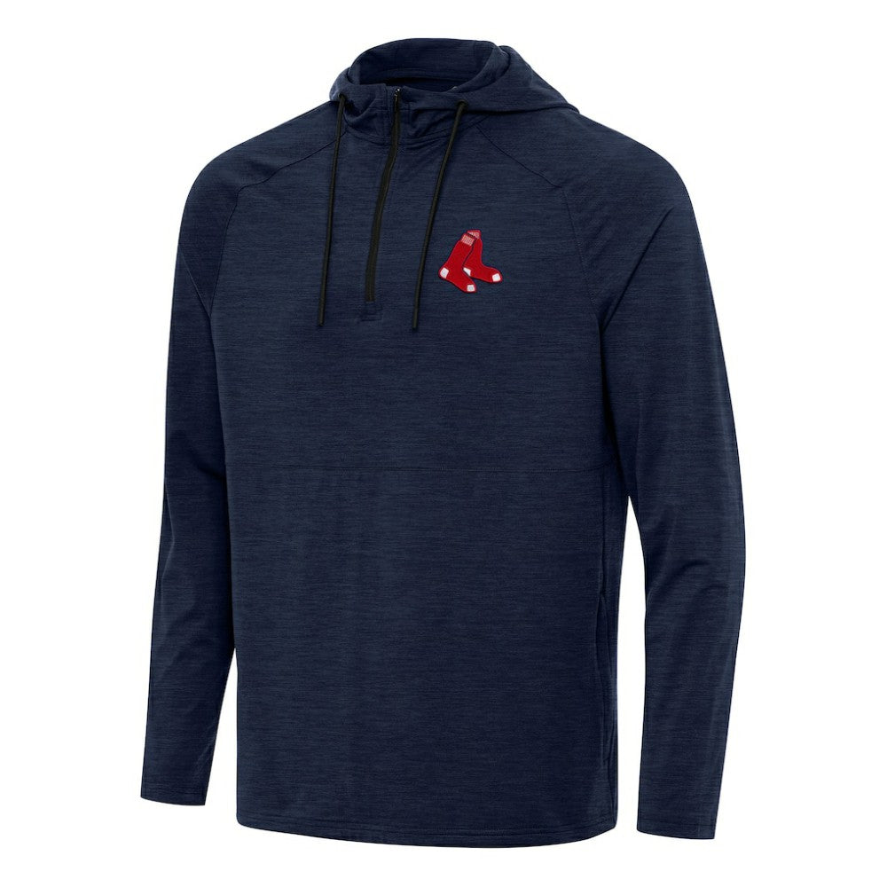 Boston Red Sox Antigua Spikes Quarter-Zip Pullover Hoodie Near Me