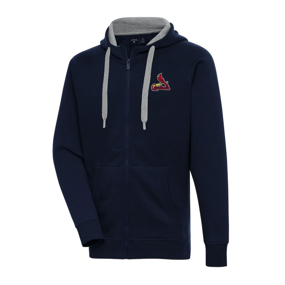 St. Louis Cardinals Antigua Big & Tall Victory Full-Zip Hoodie Jacket Discount