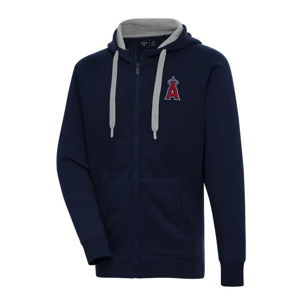 Los Angeles Angels Antigua Big & Tall Victory Full-Zip Hoodie Jacket for sale