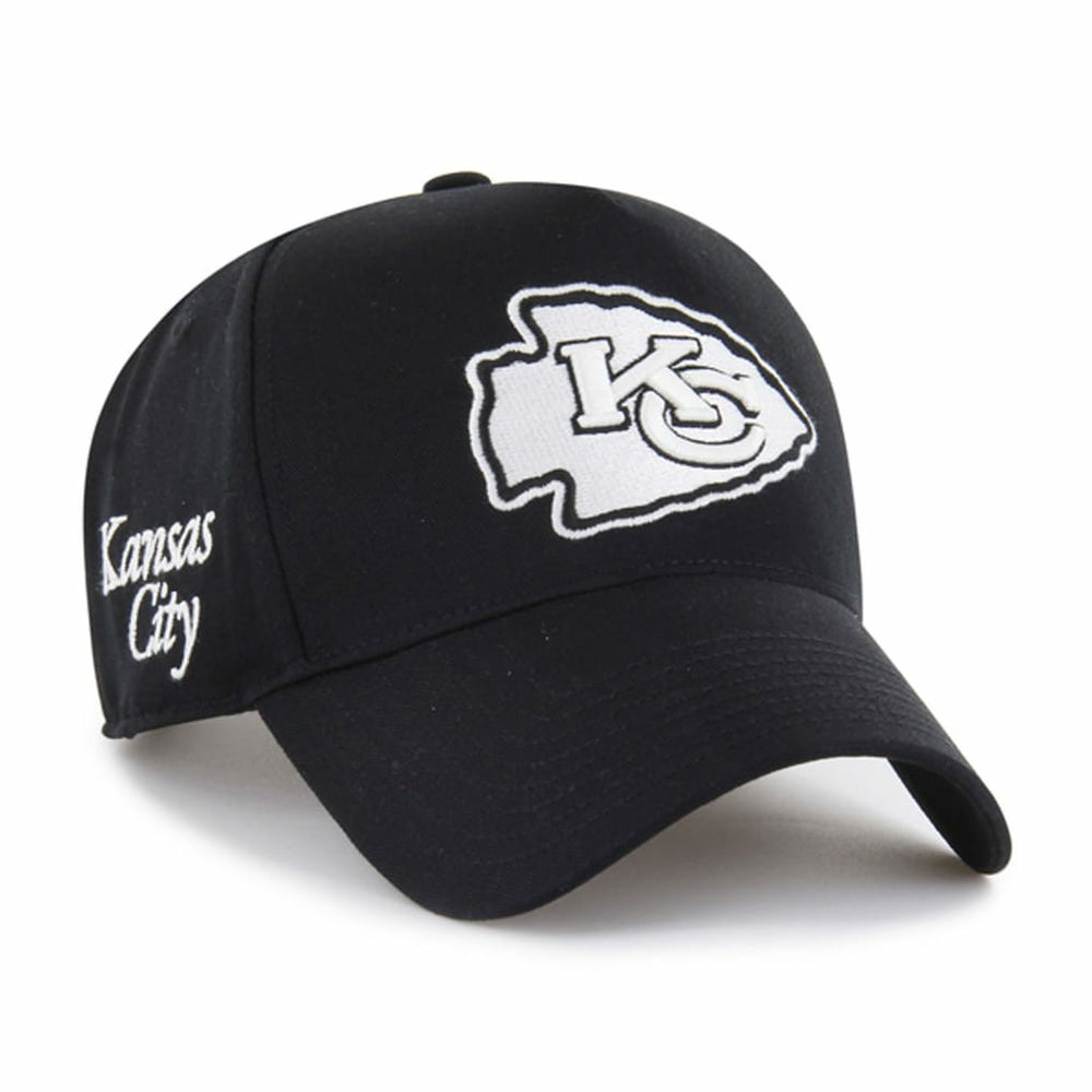 Kansas City Chiefs '47 Foundation Offside Adjustable Hat - Black - 47 brand