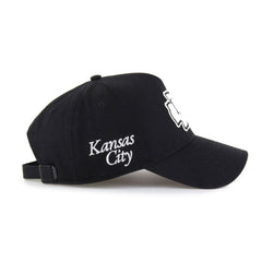 Kansas City Chiefs '47 Foundation Offside Adjustable Hat - Black - 47 brand