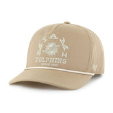 Miami Dolphins '47 Canyon Ranchero Hitch Adjustable Hat - Khaki - 47 brand