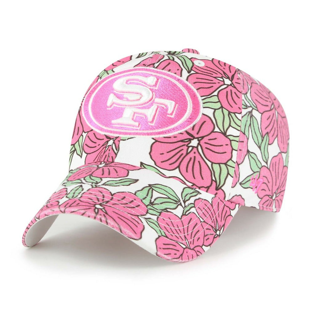 San Francisco 49ers '47 Women's Florentina Clean Up Adjustable Hat - White - 47 brand
