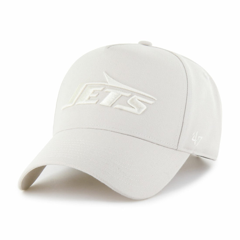 New York Jets '47 Ballpark Offside Adjustable Hat - Cream - 47 brand