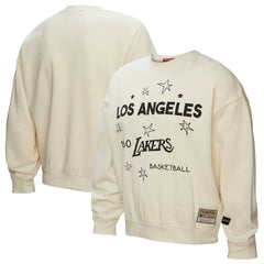 Mitchell & Ness Los Angeles Lakers Women's Hardwood Classics Pullover Sweatshirt Gold