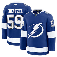 Jake Guentzel Tampa Bay Lightning Fanatics Home Premium Jersey - Blue | Fanatics near me