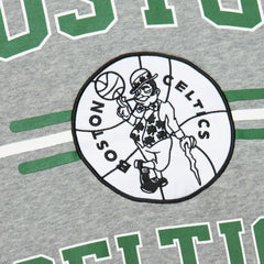 Mitchell & Ness Boston Celtics Hardwood Classics All Over 4.0 Pullover Sweatshirt Heather Gray