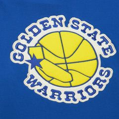 Mitchell & Ness Golden State Warriors Hardwood Classics Lightweight Thermal Pullover Hoodie Royal
