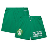 Mitchell & Ness Boston Celtics Hardwood Classics Gameday Mesh Shorts Kelly Green