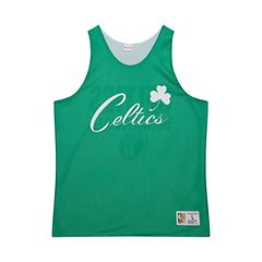 Mitchell & Ness Boston Celtics Hardwood Classics Reversible Mesh Practice Jersey Kelly Green/White