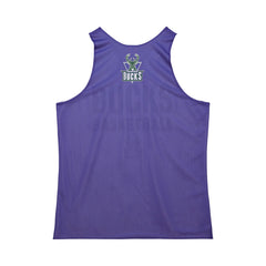 Mitchell & Ness Milwaukee Bucks Hardwood Classics Reversible Mesh Practice Jersey Purple/White