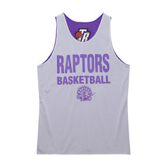 Mitchell & Ness Toronto Raptors Hardwood Classics Reversible Mesh Practice Jersey Purple/White