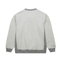 Mitchell & Ness Chicago Bulls Vintage Logo Pullover Sweatshirt Heather Gray