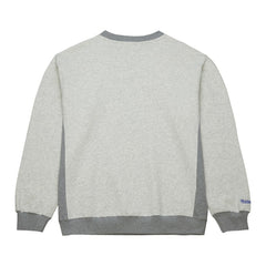 Mitchell & Ness Denver Nuggets Vintage Logo Pullover Sweatshirt Heather Gray