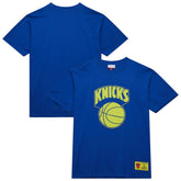 Mitchell & Ness New York Knicks Hardwood Classics Neon Nights Premium T-Shirt Blue
