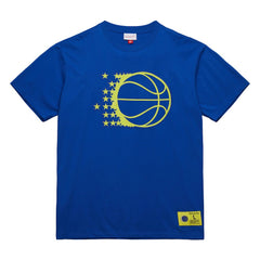 Mitchell & Ness Orlando Magic Hardwood Classics Neon Nights Premium T-Shirt Blue