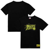 Mitchell & Ness Philadelphia 76ers Hardwood Classics Neon Nights Premium T-Shirt Black