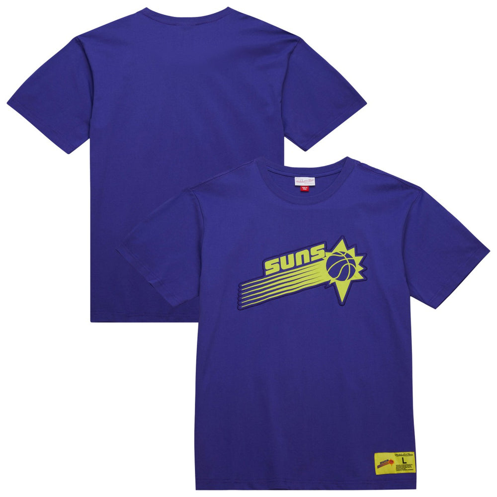 Mitchell & Ness Phoenix Suns Hardwood Classics Neon Nights Premium T-Shirt Purple