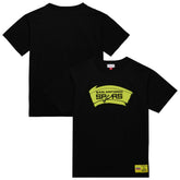 Mitchell & Ness San Antonio Spurs Hardwood Classics Neon Nights Premium T-Shirt Black