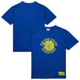 Mitchell & Ness Golden State Warriors Hardwood Classics Neon Nights Premium T-Shirt Royal