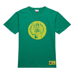 Mitchell & Ness Boston Celtics Hardwood Classics Neon Nights Premium T-Shirt Kelly Green