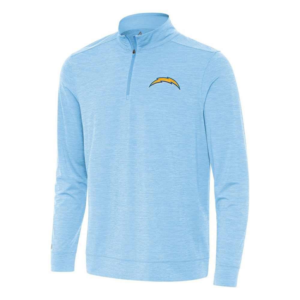 Los Angeles Chargers Antigua Bright Quarter-Zip Top - Powder Blue - NFL