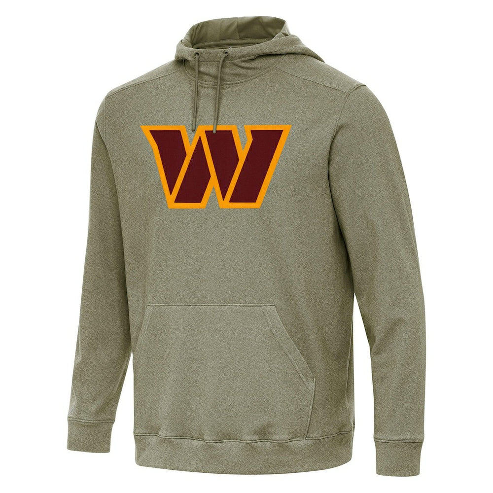 Washington Commanders Antigua Cloud Pullover Hoodie - Olive - NFL