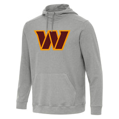 Washington Commanders Antigua Cloud Pullover Hoodie - Heather Gray - NFL