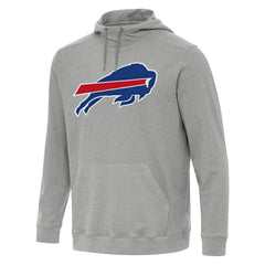 Buffalo Bills Antigua Cloud Pullover Hoodie - Heather Gray - NFL
