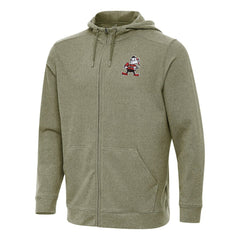 Cleveland Browns Antigua Effortless Full-Zip Hoodie - Olive - NFL