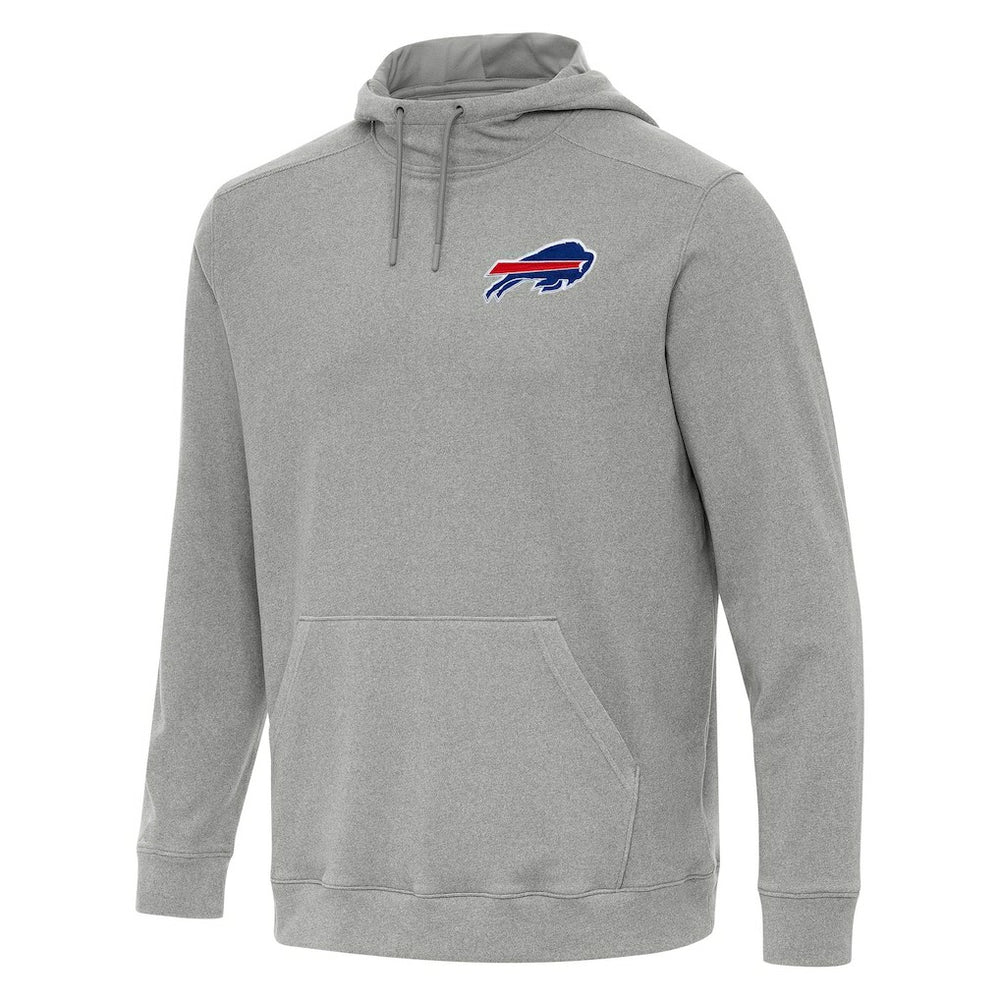 Buffalo Bills Antigua Cloud Pullover Hoodie - Heather Gray - NFL