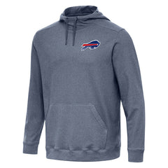 Buffalo Bills Antigua Cloud Pullover Hoodie - Heather Navy - NFL