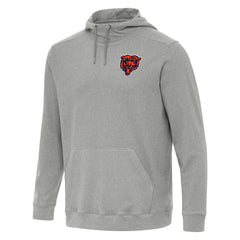 Chicago Bears Antigua Cloud Pullover Hoodie - Heather Gray - NFL