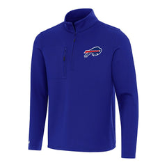 Buffalo Bills Antigua Insider Quarter-Zip Pullover Top - Royal - NFL